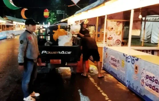 DLH Banjarmasin Soroti Sampah di Festival Pasar Wadai Ramadan, Minta Pedagang dan Pengunjung Lebih Disiplin
