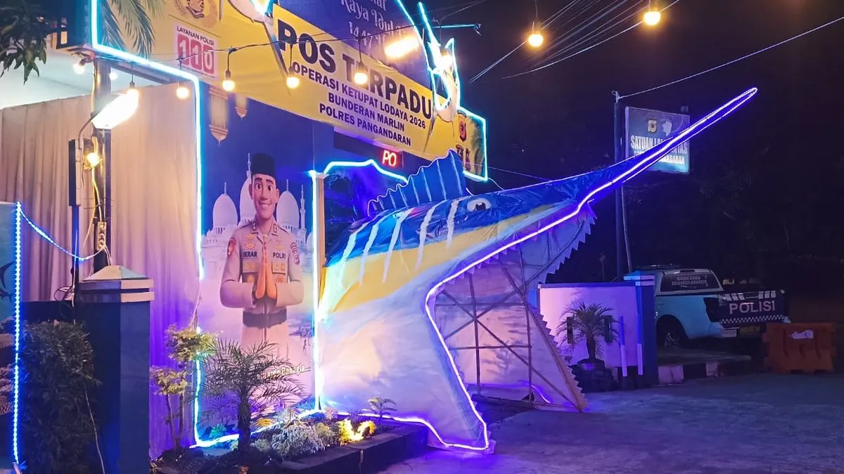 Pos Terpadu Marlin Pangandaran Sediakan Layanan Kesehatan hingga Area Istirahat bagi Pemudik