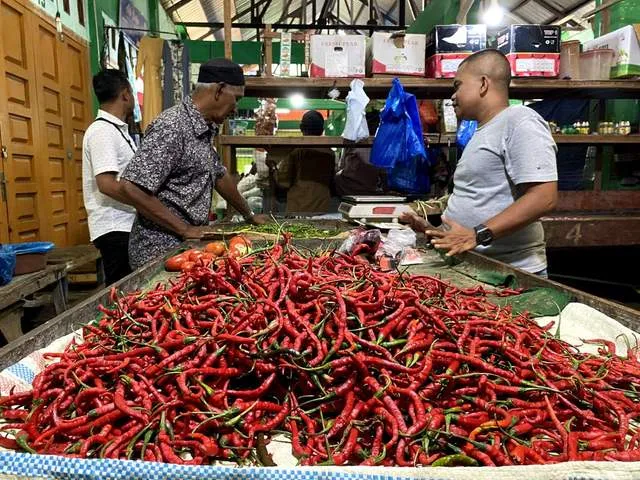 Sejumlah Harga Bumbu Dapur di Pasar Tradisional Sabang Naik pada Akhir Januari 2025