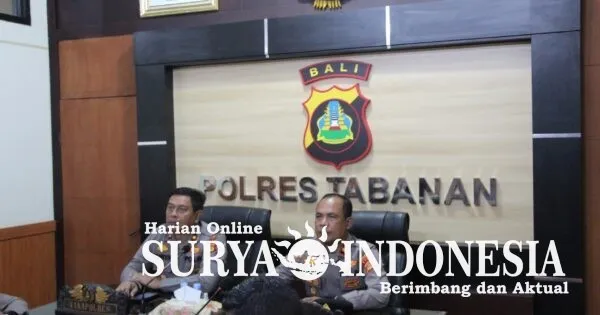 Polres Tabanan Ikuti Vicon Taklimat Akhir Pemeriksaan Laporan Keuangan Polri 2025 di Polda Bali