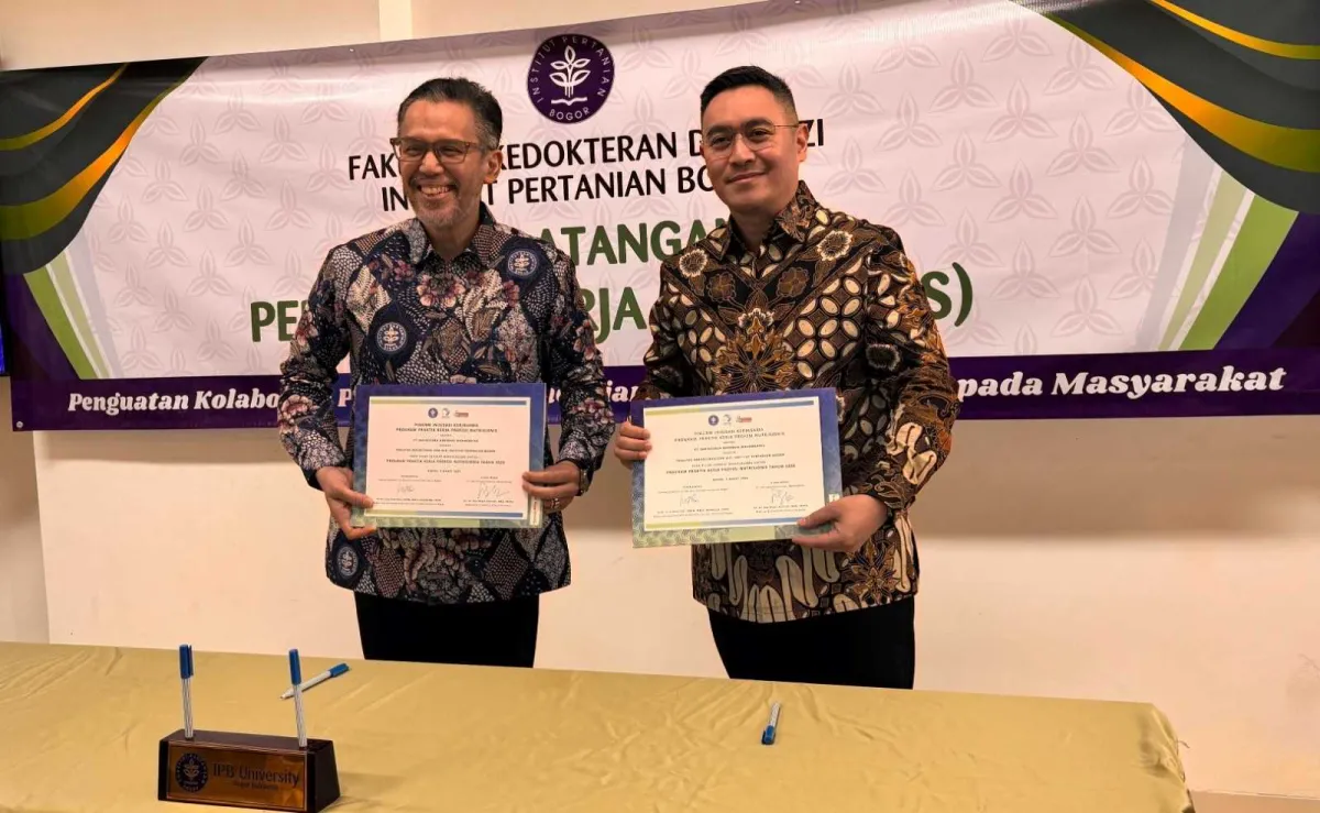 Danone Indonesia dan IPB University Gelar Program Internship bagi Mahasiswa Nutrisionis