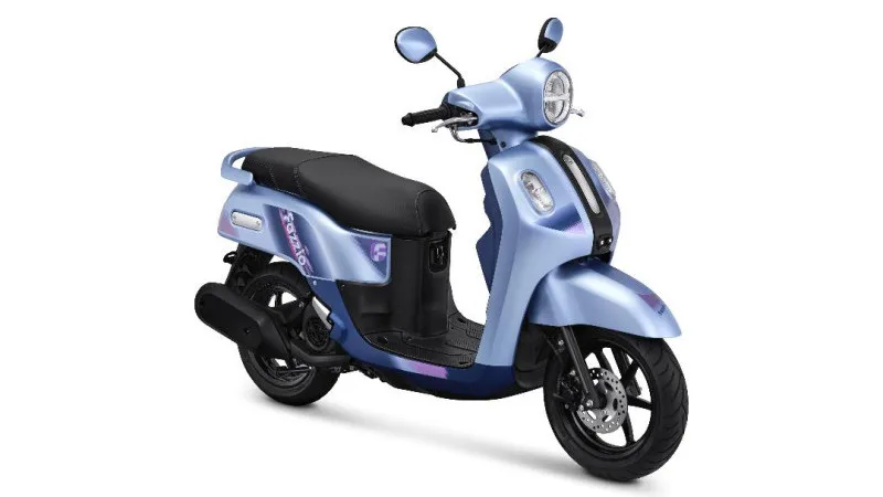 Yamaha Rilis Fazzio Hybrid Starry Night Special Edition, Tampil Dual Tone dengan Grafis Iridescent