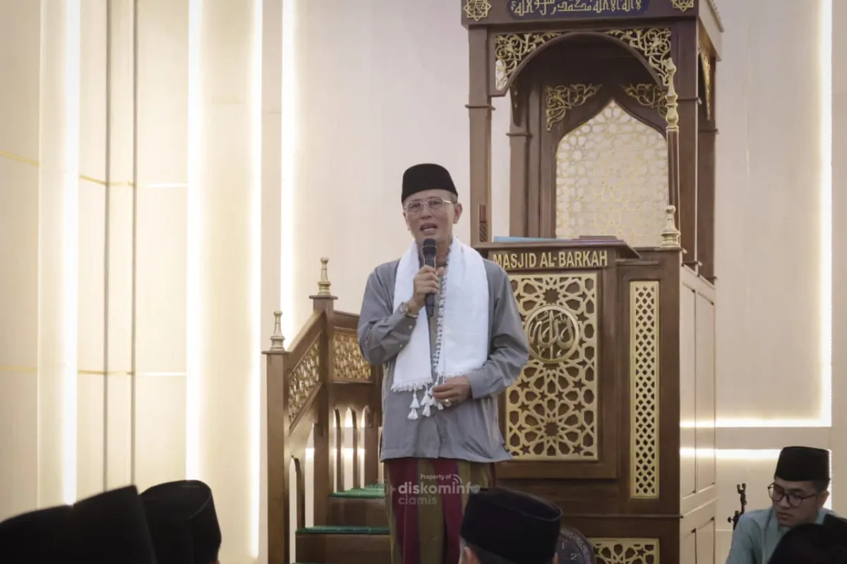 Bupati Herdiat Ajak Pererat Silaturahmi di Eks Kewedanaan Panumbangan dan Waspadai Isu Sosial