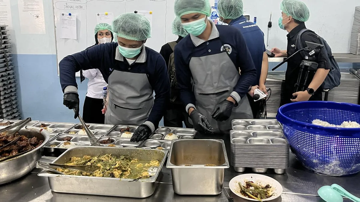 Dapur MBG Harapan Mulia Perketat Evaluasi Relawan dan Pengawasan Pangan, Bahan Bermasalah Ditolak