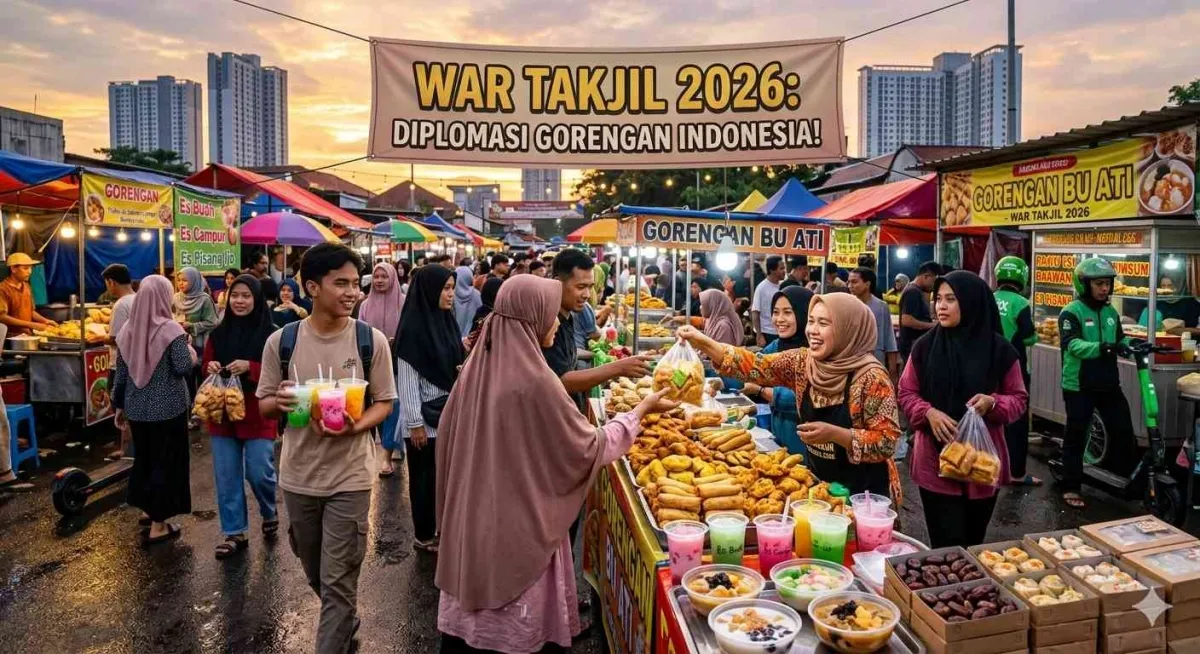 War Takjil 2026: Dari Perebutan Menu Buka hingga Ruang Interaksi Lintas Agama