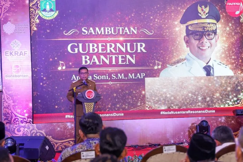 Gubernur Banten Andra Soni: Musik Perekat Bangsa dan Penggerak Ekonomi Kreatif