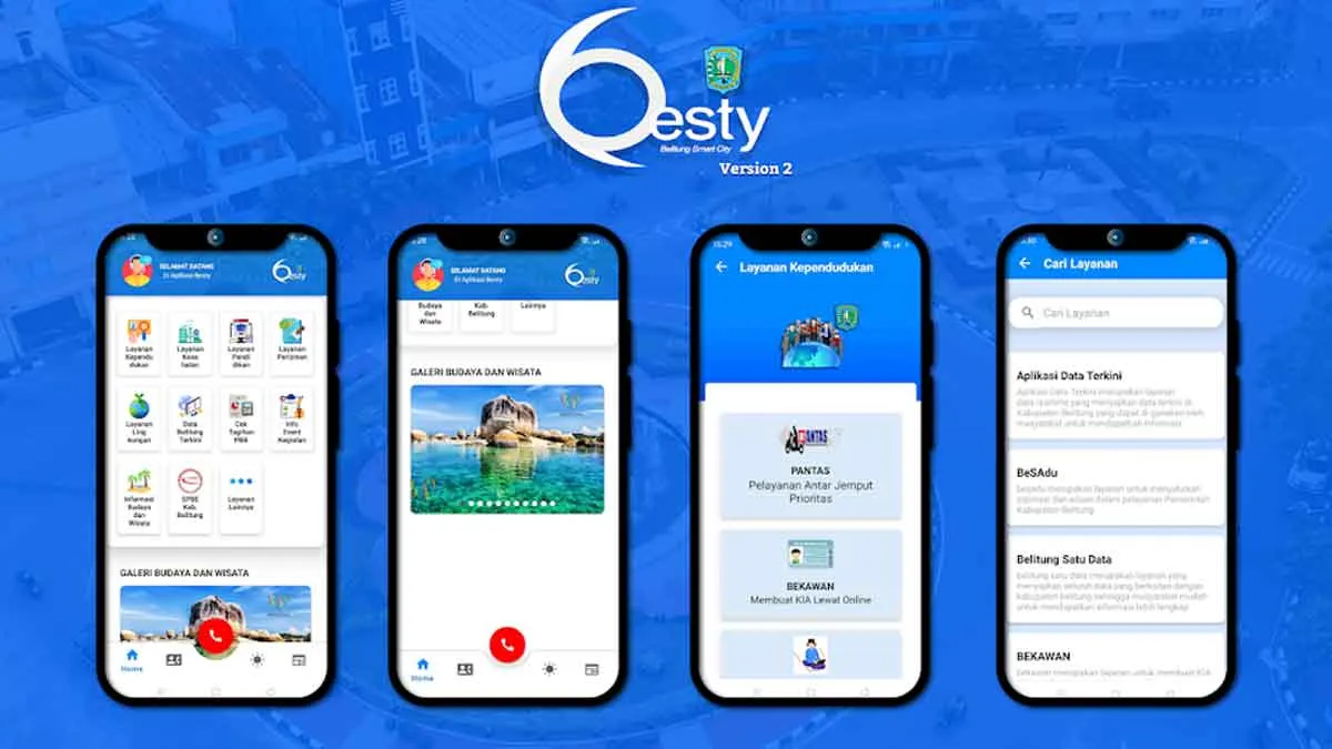 Aplikasi Besty Sediakan Pantauan CCTV untuk Cek Kemacetan Mudik Lebaran di Belitung