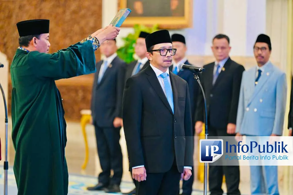 Presiden Prabowo Lantik Juda Agung sebagai Wakil Menteri Keuangan