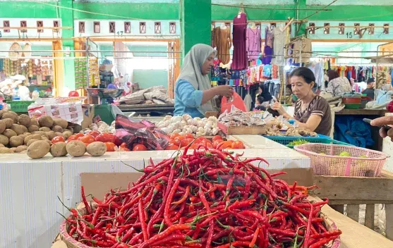 Harga Bumbu Dapur di Sabang Terpantau Stabil Jelang Meugang Idul Fitri 1447 H