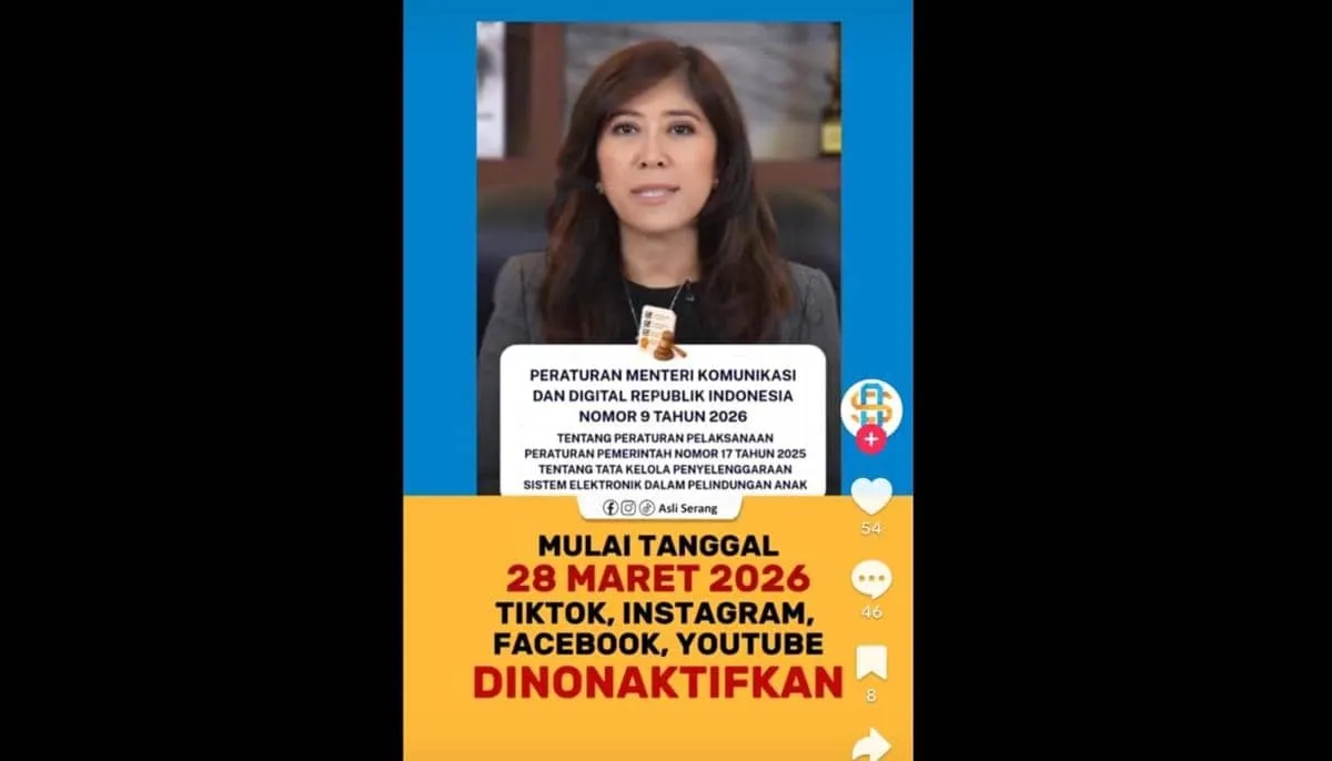 Pemerintah Tak Nonaktifkan Semua Medsos pada 28 Maret 2026, Ini yang Diatur: Akun Anak di Bawah 16 Tahun pada Platform Berisiko Tinggi