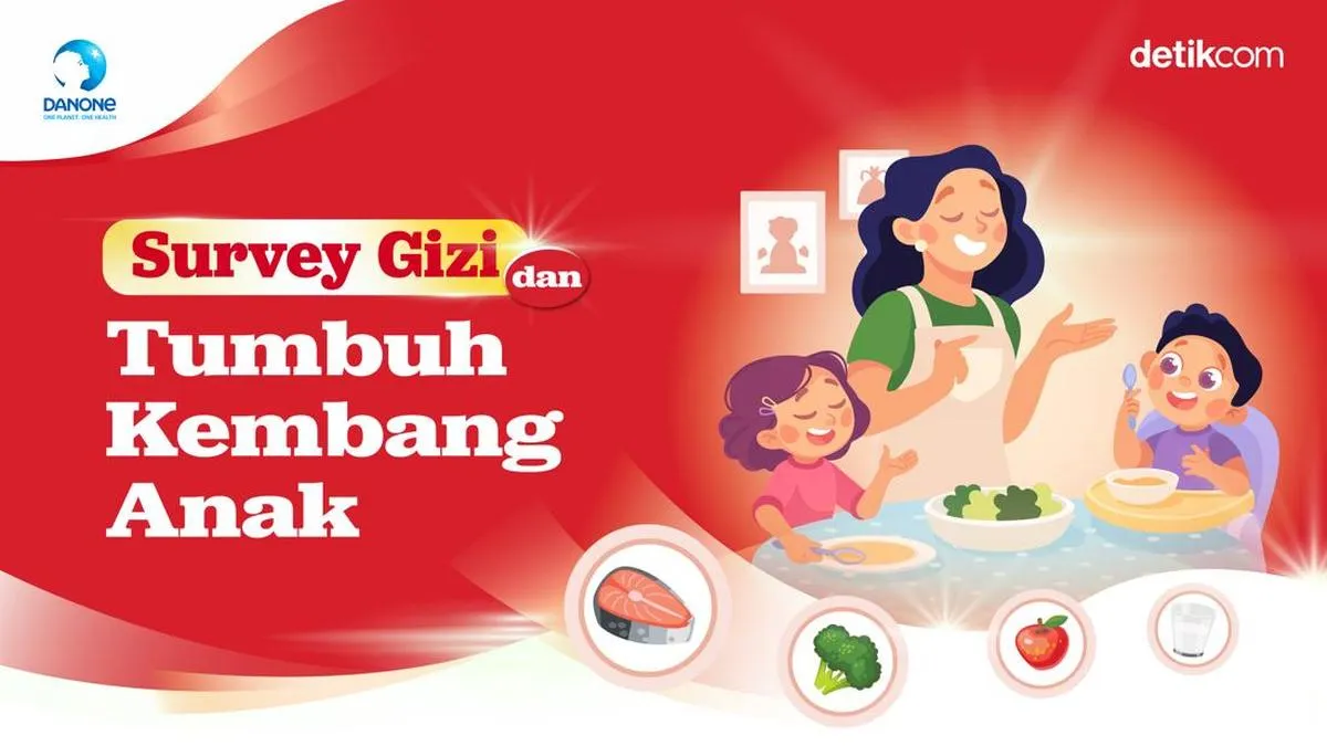 Gizi Seimbang Penting untuk Pertumbuhan dan Kecerdasan Anak