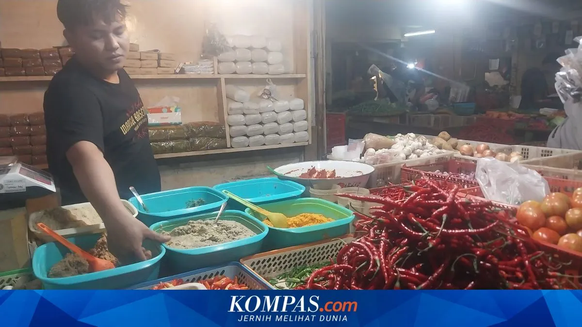 Jelang Lebaran 2026, Penjualan Bumbu Jadi di Pasar Anyar Bogor Naik hingga Rp 4 Juta per Hari
