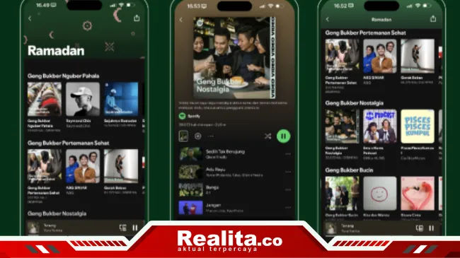 Spotify Catat Kenaikan Streaming Musik Religi dan Podcast Pagi Selama Ramadan