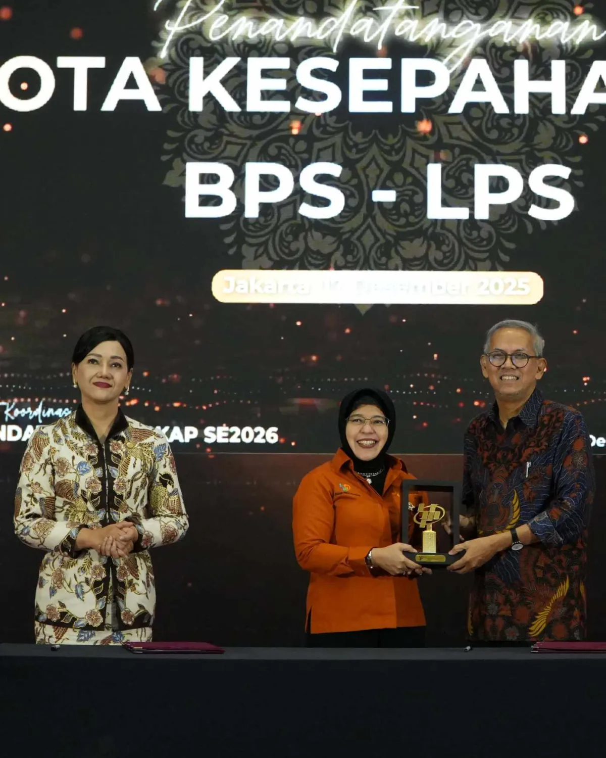 BPS, OJK, dan LPS Perkuat Survei Nasional Literasi dan Inklusi Keuangan 2026