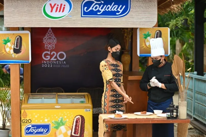 Kuliner Lokal Labuan Bajo Tampil di Pertemuan Sherpa G20 lewat Kreasi Roti Kompyang dan Es Krim
