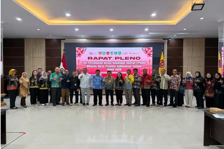 OJK dan TPAKD Wilayah Timur Kalteng Gelar Rapat Pleno Susun Program Percepatan Akses Keuangan 2026
