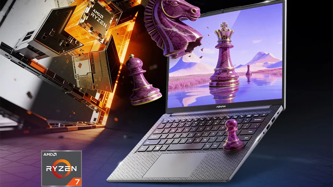 Advan Rilis Workplus AI, Laptop Mid-Range untuk Produktivitas dan Kebutuhan AI