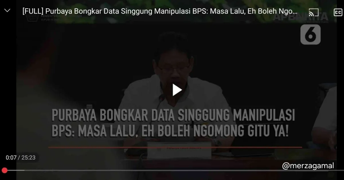 Purbaya Singgung Data Ekonomi dan Kebijakan Uang Ketat dalam Konferensi APBNKita