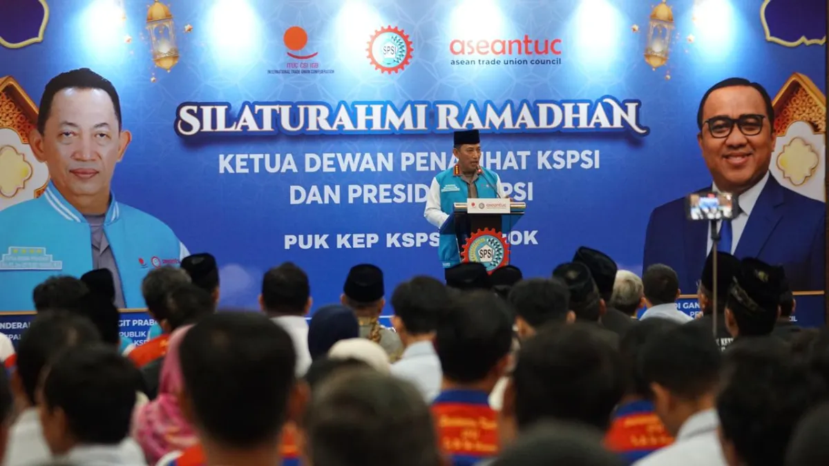Kapolri Ajak Buruh Solid dan Bersinergi Hadapi Dampak Dinamika Global