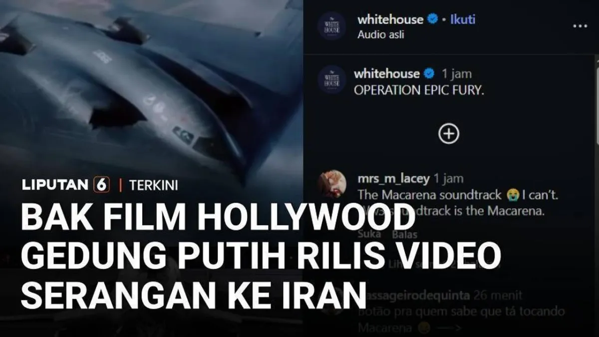 Gedung Putih Rilis Video Serangan ke Iran dengan Latar Musik “Macarena”, Picu Beragam Reaksi Warganet
