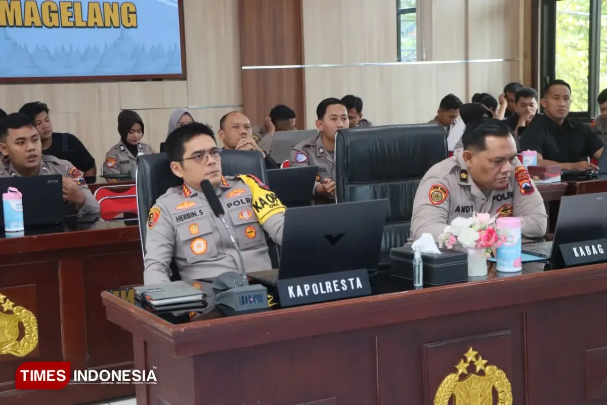 Polresta Magelang Gelar Pelatihan AI Ready ASEAN untuk Perkuat Literasi Teknologi Personel