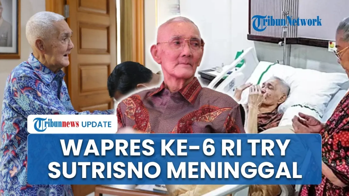 Wapres ke-6 RI Try Sutrisno Meninggal Dunia, Jenazah Disemayamkan di Menteng