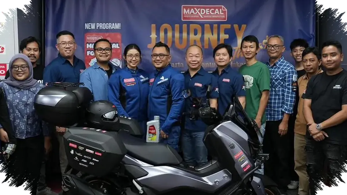 Maxdecal Gandeng Pasutri Touring Promosikan UMKM Kuliner di Timur Indonesia Lewat Program Foodie
