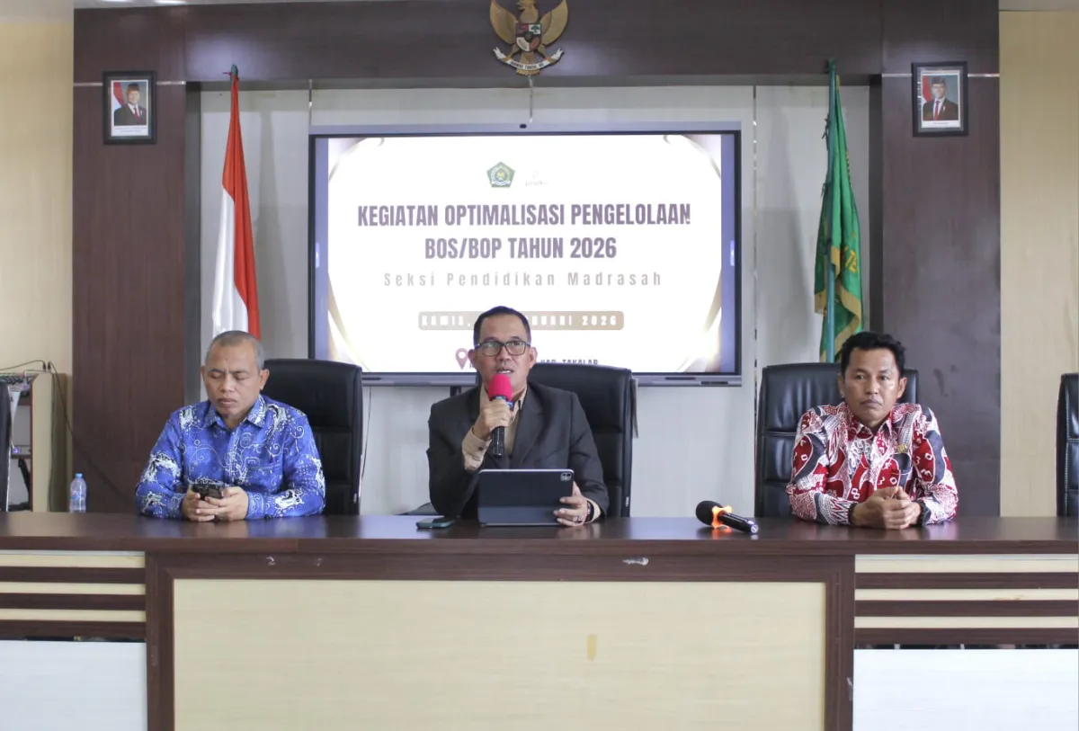 Kemenag Takalar Gelar Optimalisasi Pengelolaan Dana BOS/BOP 2026, Tekankan Transparansi dan Akuntabilitas