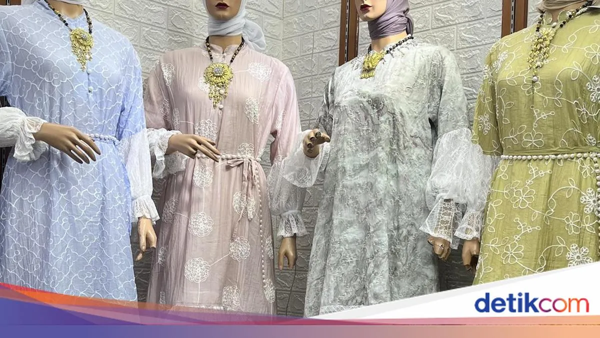 Tren Gamis "Bini Orang" Viral di TikTok Mulai Ramai di Tanah Abang Jelang Lebaran 2026