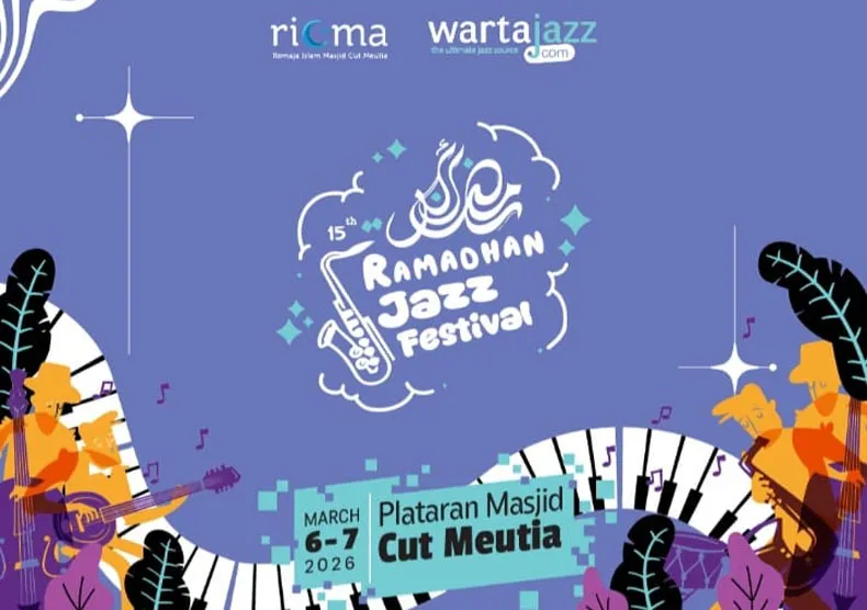 Ramadhan Jazz Festival 2026 Digelar 6–7 Maret di Masjid Cut Meutia, Usung Tema “Harmoni Untuk Negeri”
