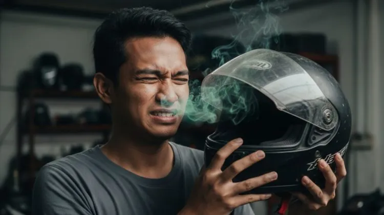Trik Hilangkan Bau Apek Helm: Cuci dengan Detergen, Lalu Tambahkan Kantong Bubuk Kopi