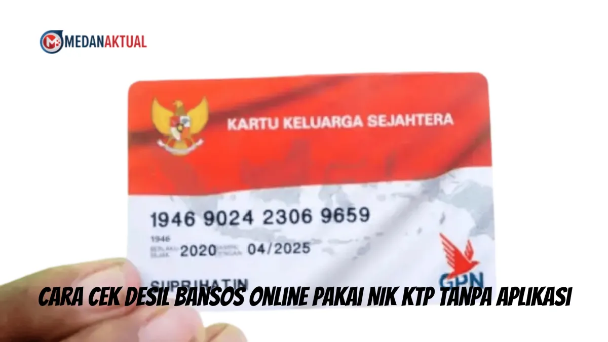 Panduan Cek Desil Bansos Online dengan NIK KTP Tanpa Aplikasi