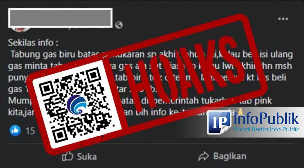 Cek Fakta: Pesan Berantai soal Penukaran LPG 12 Kg Biru ke Bright Gas Gratis Disebut Hoaks