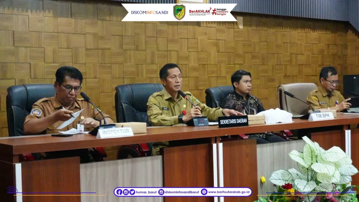 Pemkab Barito Utara Sambut Pemeriksaan Terinci BPK RI untuk Perkuat Transparansi Keuangan