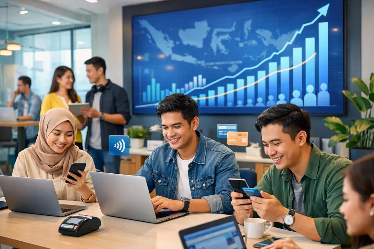 Pengguna Pembayaran Digital Melonjak, Startup Fintech Indonesia Rebut Momentum di Transaksi Harian