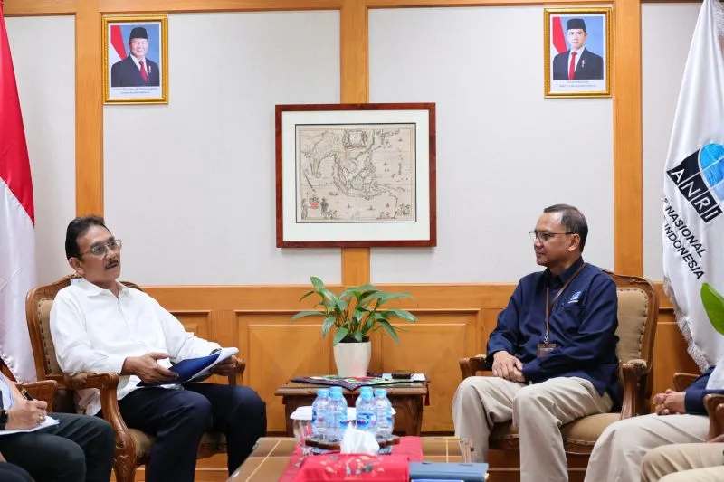 Sekjen ATR/BPN Koordinasi dengan ANRI untuk Perkuat Pengelolaan Arsip Pertanahan di Era Digital