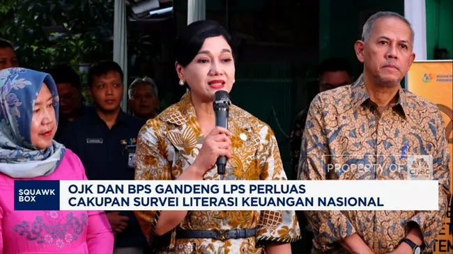 OJK, BPS, dan LPS Mulai Survei Nasional Literasi dan Inklusi Keuangan 2026