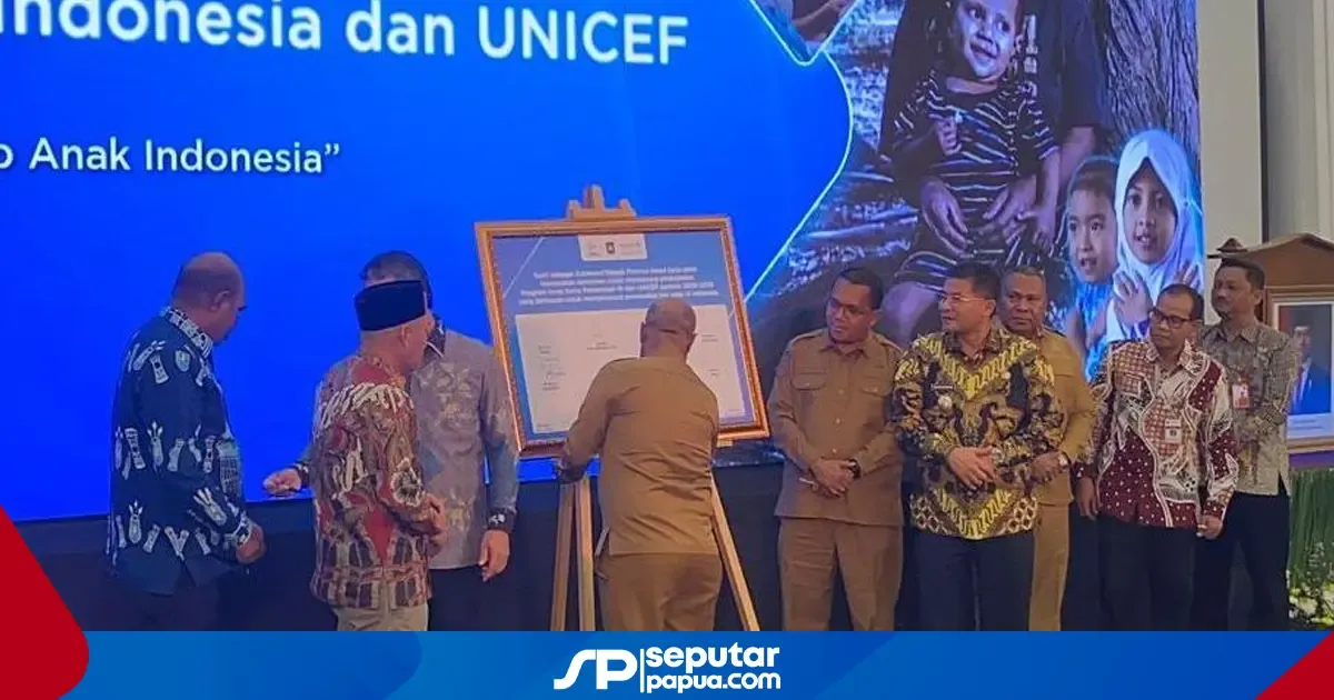 Pemprov Papua Tengah Terima Kolaborasi dengan UNICEF, Fokus pada Pendidikan, Kesehatan, dan Gizi Anak