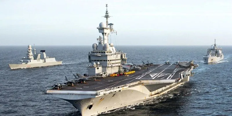 Lokasi Kapal Induk Prancis Charles de Gaulle Terungkap Usai Prajurit Gunakan Aplikasi Strava