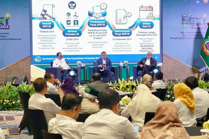Kementerian ATR/BPN Ajak KAPTI-AGRARIA Beri Masukan untuk RUU Administrasi Pertanahan