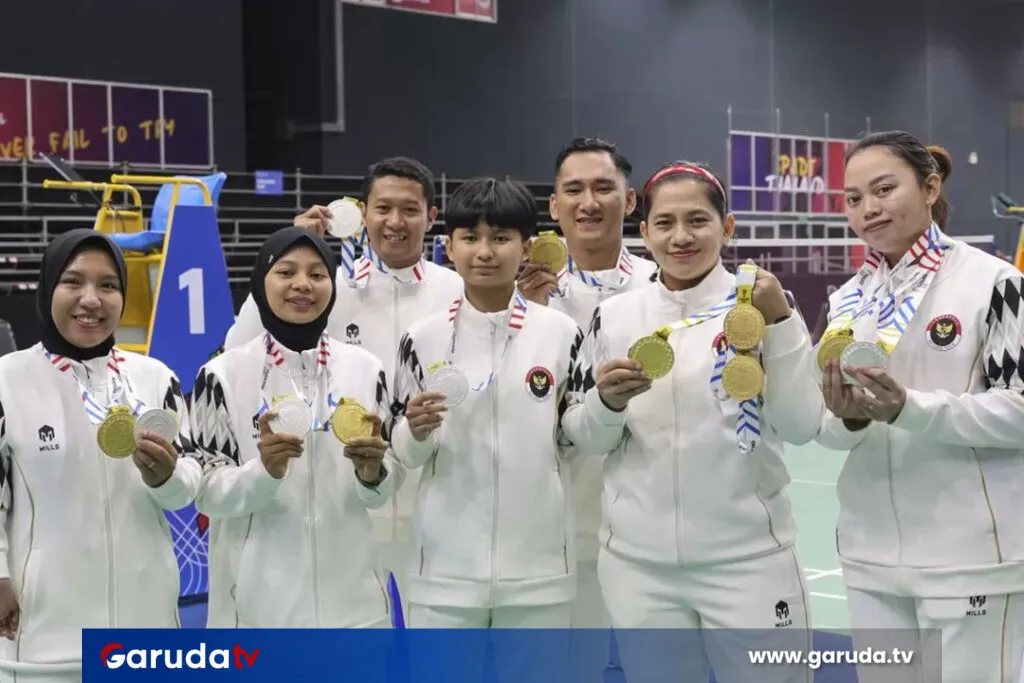 Indonesia Raih Enam Emas dari Sembilan Nomor Bulu Tangkis di Final ASEAN Para Games 2025