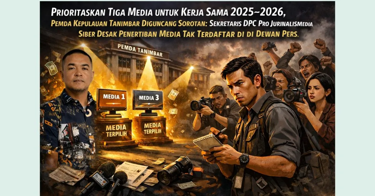 Pemda Kepulauan Tanimbar Diduga Prioritaskan Tiga Media, PJS Minta Penertiban dan Transparansi