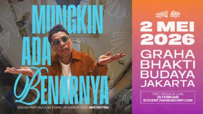 Arie Kriting Umumkan Stand-Up Comedy Spesial “Mungkin Ada Benarnya” di Jakarta, 2 Mei 2026