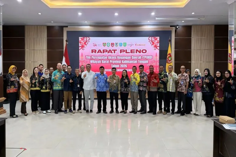 OJK Kalteng Gelar Rapat Pleno TPAKD Wilayah Barat untuk Percepat Akses Keuangan