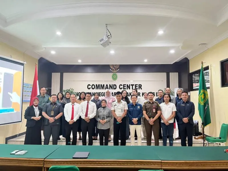 Lapas Arga Makmur Ikuti Sosialisasi PerMA dan Aplikasi E-Berpadu di Pengadilan Negeri