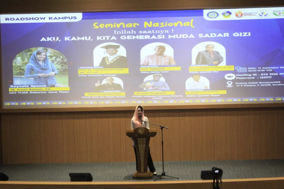 Arumi Bachsin Dorong Generasi Muda Sadar Gizi untuk Cegah Stunting