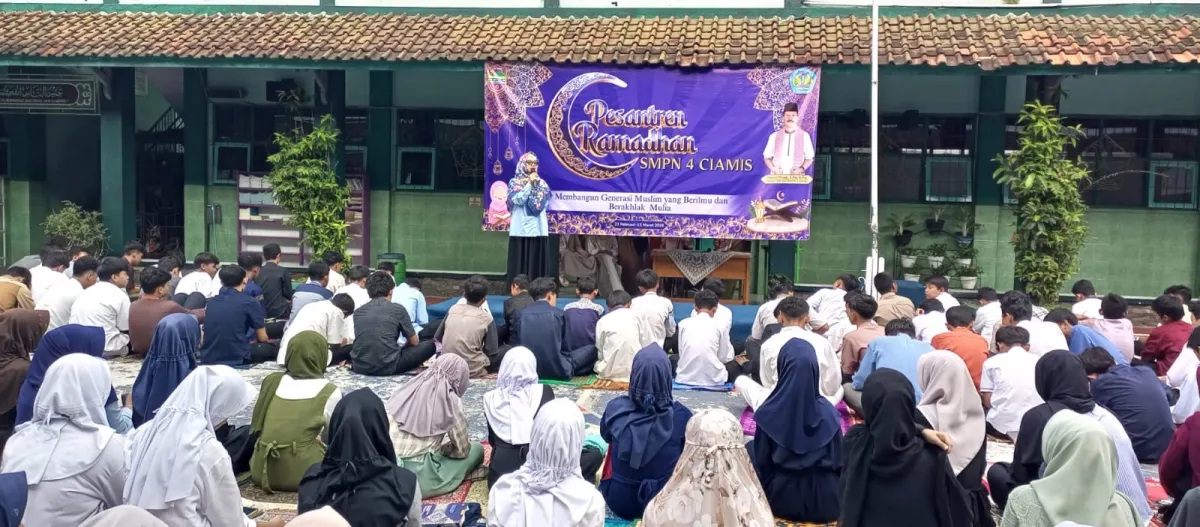 SMPN 4 Ciamis Gelar Pesantren Ramadhan 1447 H untuk Penguatan Spiritualitas Siswa