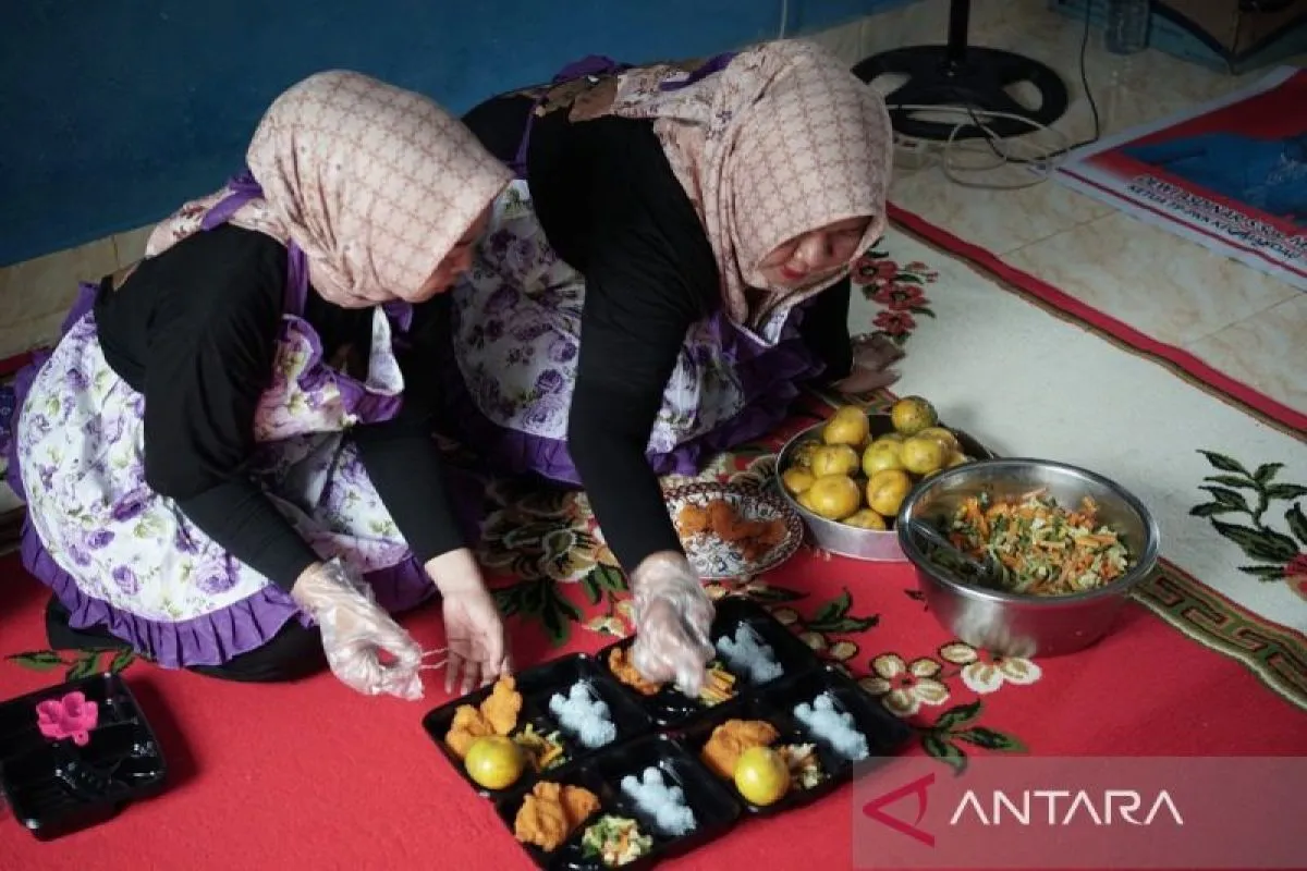 Kader Posyandu di Air Jamban Perkuat Dapur Sehat untuk Cegah Stunting