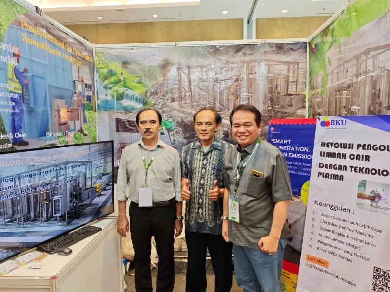 BKU Kenalkan Teknologi Plasma Non-Thermal di BEA 2026 untuk Olah Limbah Cair dalam Hitungan Menit