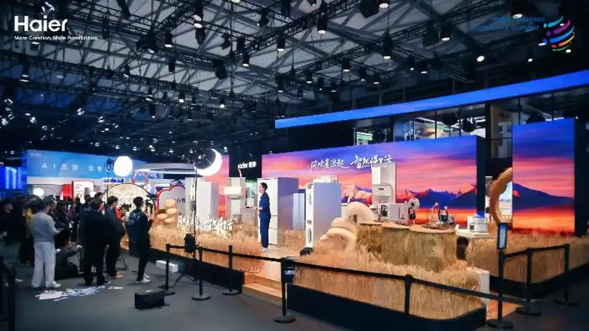Haier Kenalkan AI Vision 2.0 untuk Perangkat Rumah Tangga di AWE 2026 Shanghai